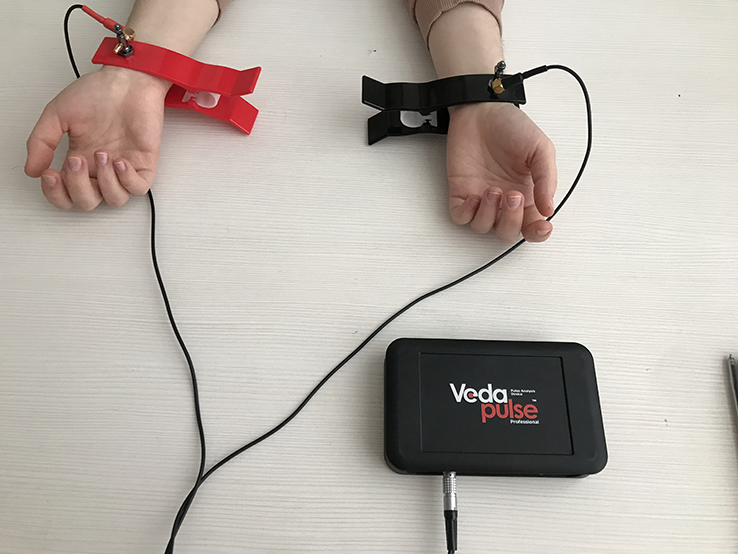 Doctor checking pulse